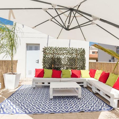 Ma1A-Apt With Rooftops With Palms Close To Old Town Málaga Exteriör bild
