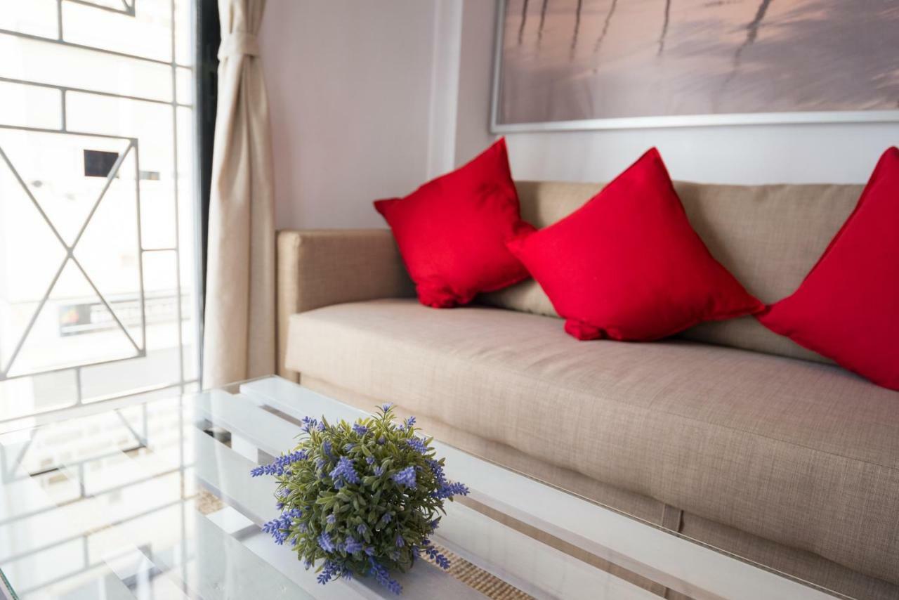Ma1A-Apt With Rooftops With Palms Close To Old Town Málaga Exteriör bild