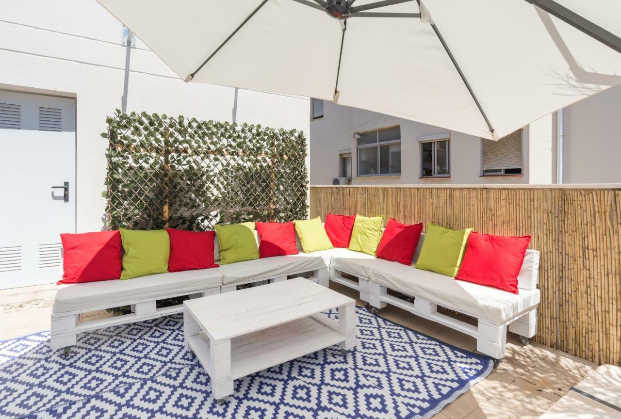 Ma1A-Apt With Rooftops With Palms Close To Old Town Málaga Exteriör bild
