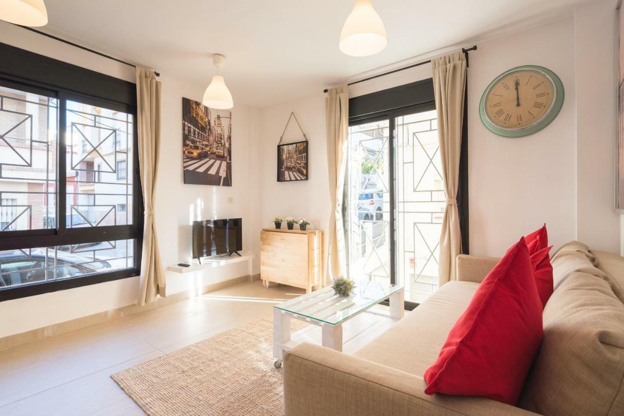 Ma1A-Apt With Rooftops With Palms Close To Old Town Málaga Exteriör bild