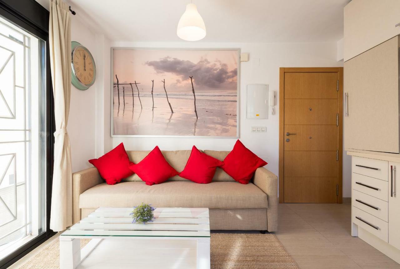 Ma1A-Apt With Rooftops With Palms Close To Old Town Málaga Exteriör bild