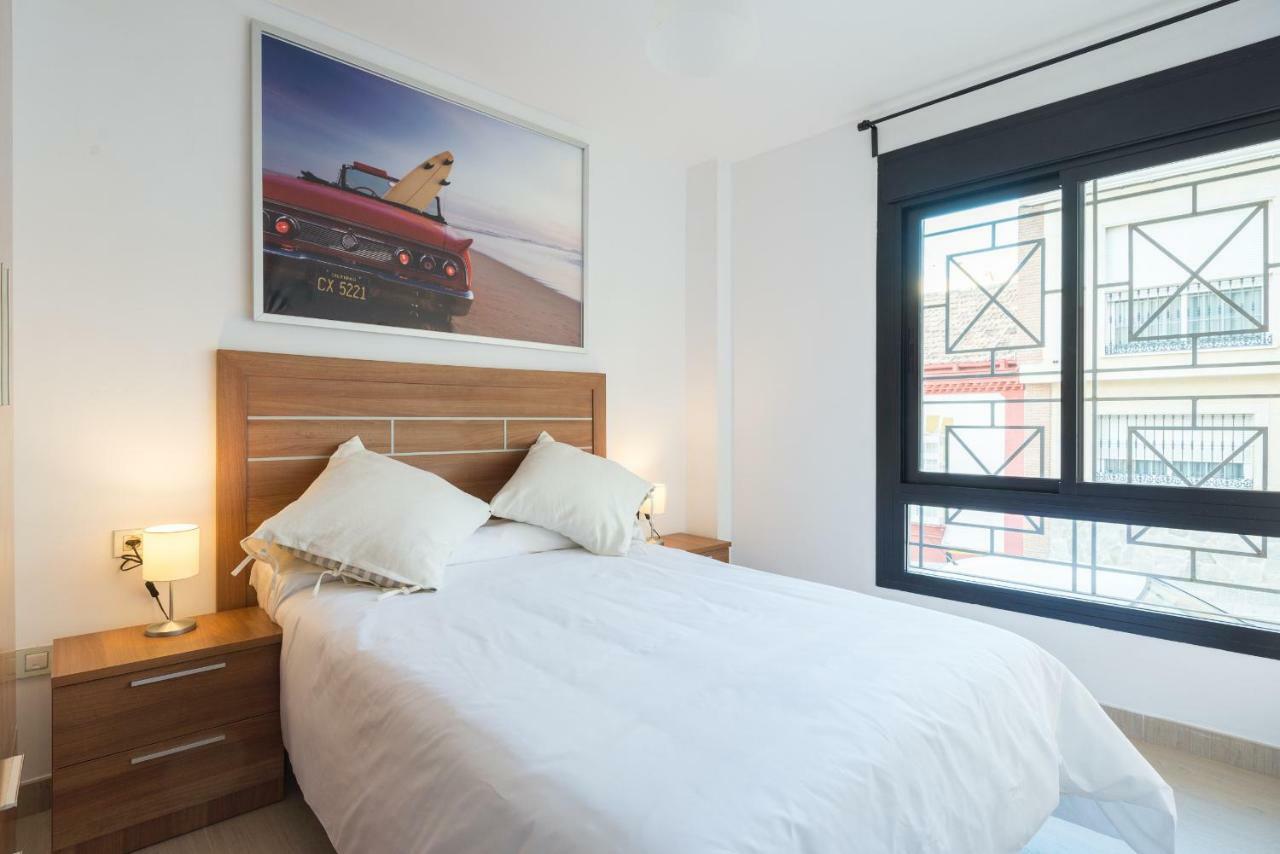 Ma1A-Apt With Rooftops With Palms Close To Old Town Málaga Exteriör bild