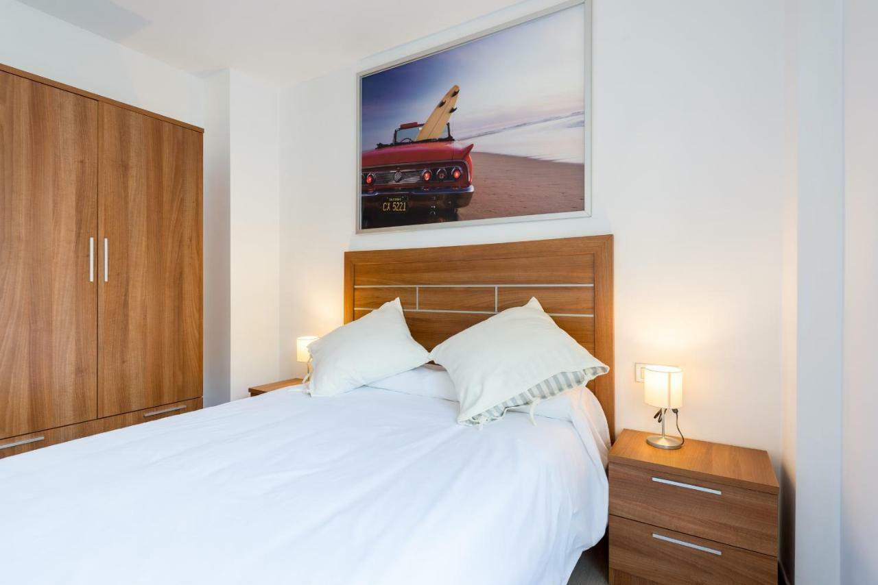 Ma1A-Apt With Rooftops With Palms Close To Old Town Málaga Exteriör bild