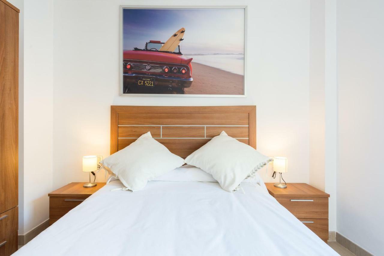 Ma1A-Apt With Rooftops With Palms Close To Old Town Málaga Exteriör bild